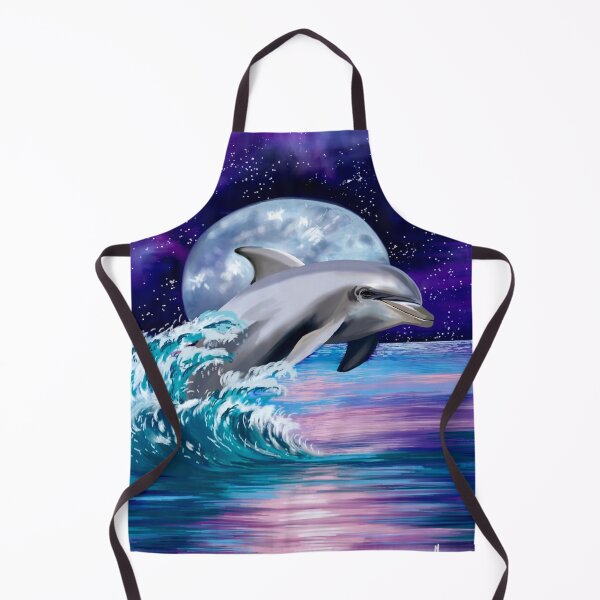 Item preview, Dolphin Leaping Under A Purple Sky designed and sold by Artbythree.