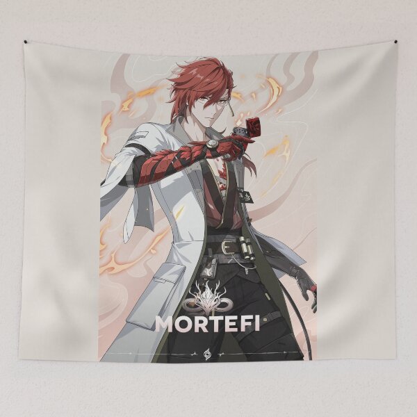 Item preview, Wuthering Waves - Mortefi - Character Official Poster 2024 designed and sold by Krimsy.