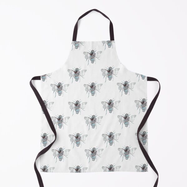 Item preview, Elodie – Moonstone Blue on White designed and sold by Elizabeth Becker.