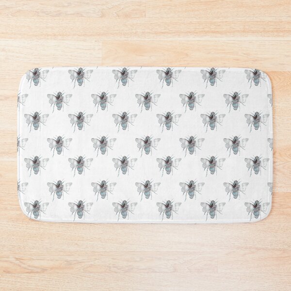 Item preview, Elodie – Moonstone Blue on White designed and sold by Elizabeth Becker.