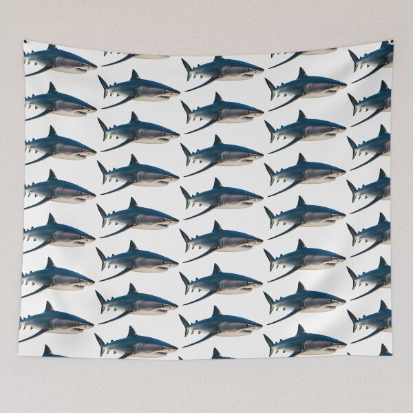 Item preview, SHARK - WHITE designed and sold by Marlon Oseguera.