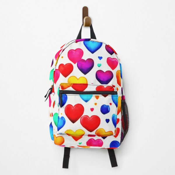 Item preview, Vivid Hearts: Colorful Painting Art designed and sold by Health And Fitness Posts e-Store.