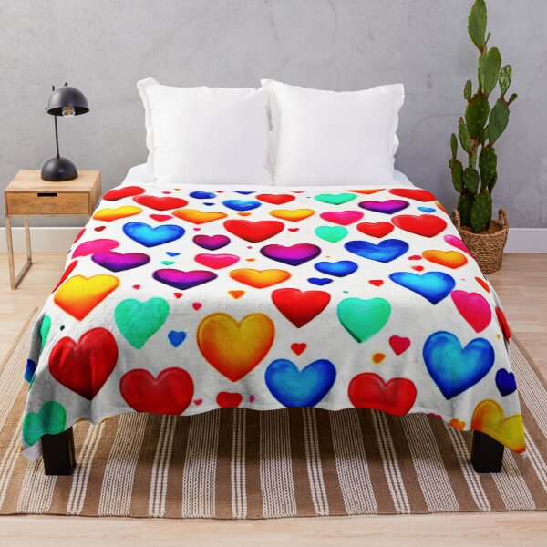 Item preview, Vivid Hearts: Colorful Painting Art designed and sold by Health And Fitness Posts e-Store.