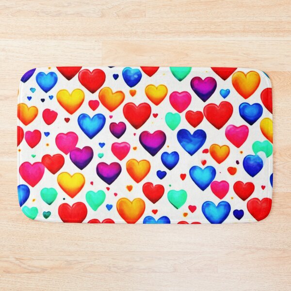 Item preview, Vivid Hearts: Colorful Painting Art designed and sold by Health And Fitness Posts e-Store.