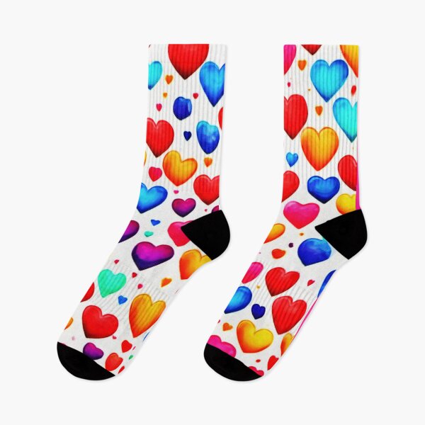 Item preview, Vivid Hearts: Colorful Painting Art designed and sold by Health And Fitness Posts e-Store.