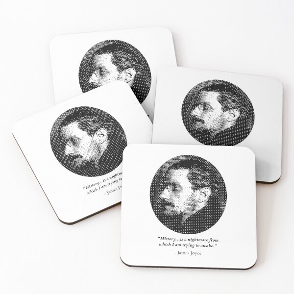 Item preview, James Joyce designed and sold by Roving Souls.