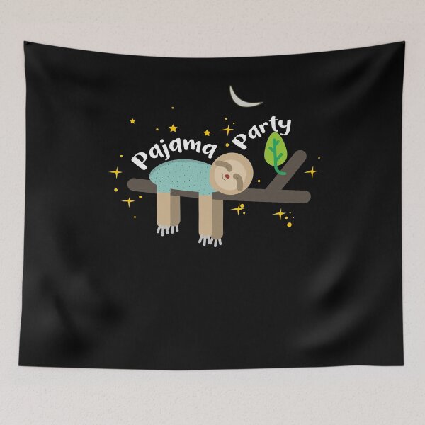 Item preview, Pajama Party Sloth designed and sold by Pricity Designs.