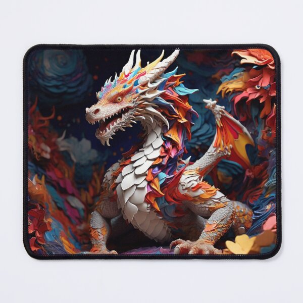 Item preview, dragon, t-shirts, flowers, colors full designed and sold by thima shop.