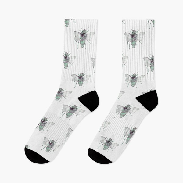 Item preview, Elodie – Mint Green on White designed and sold by Elizabeth Becker.