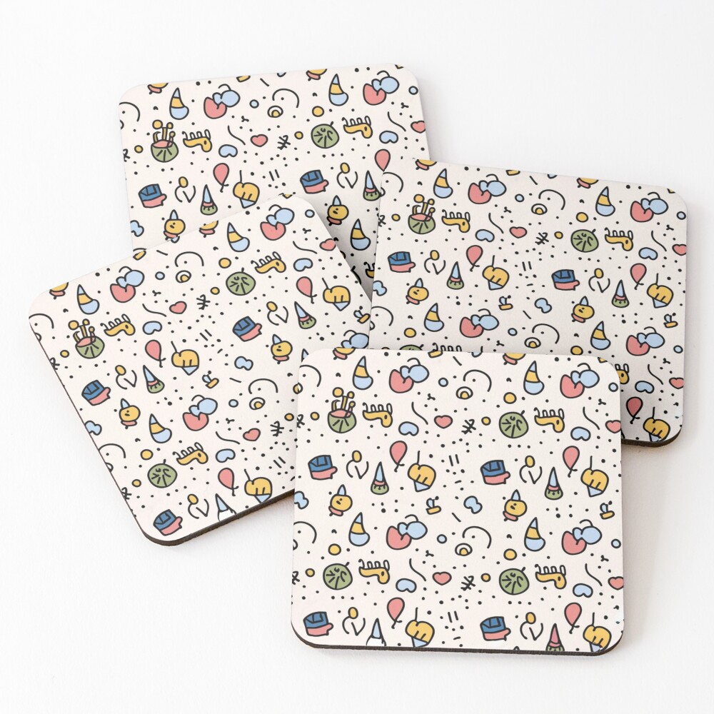 Item preview, Coasters (Set of 4) designed and sold by HealthLifter.