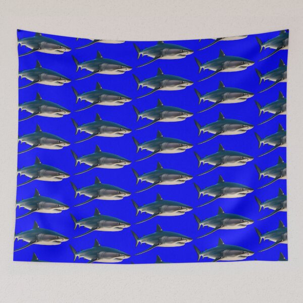 Item preview, SHARK - #0000FF designed and sold by Marlon Oseguera.