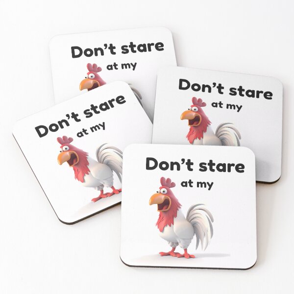 Item preview, Cheeky Feathers: No Peeking Allowed! designed and sold by manni3003.