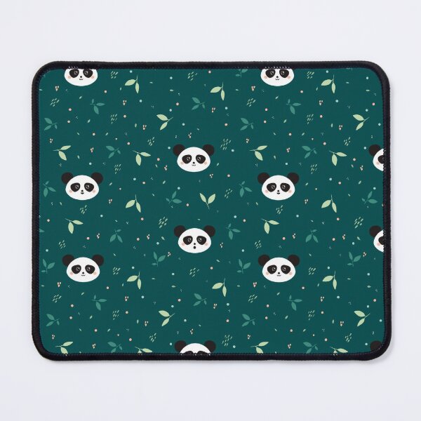 Item preview, Green panda pattern designed and sold by Celeste-belette.