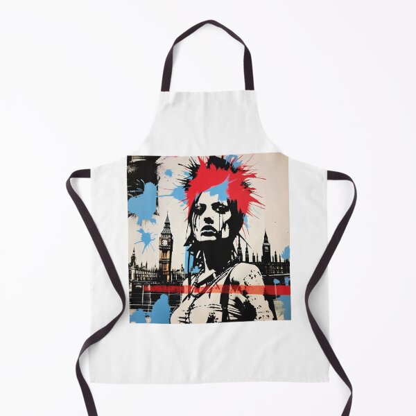 Item preview, vintage punk collage illustration 77s   designed and sold by AiPoliviosArt.
