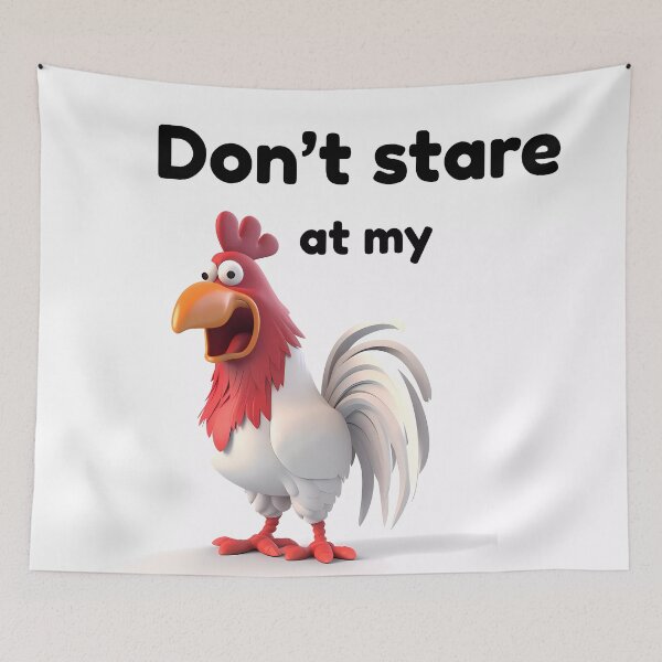 Item preview, Cheeky Feathers: No Peeking Allowed! designed and sold by manni3003.