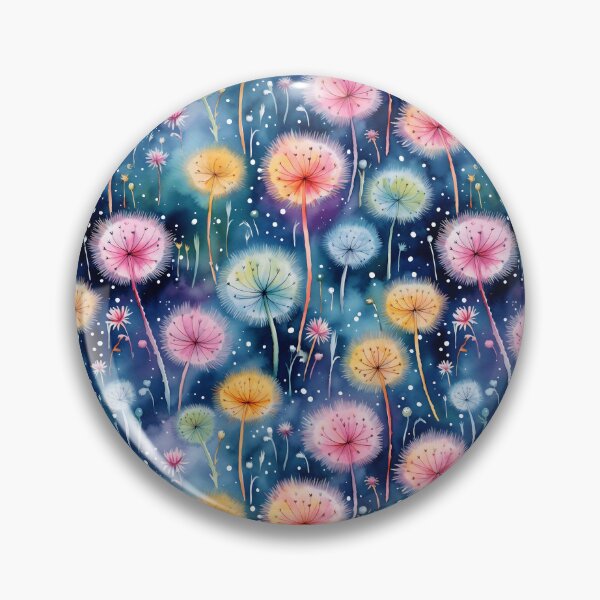Item preview, Watercolor dandelion pattern 2 designed and sold by HofTao.