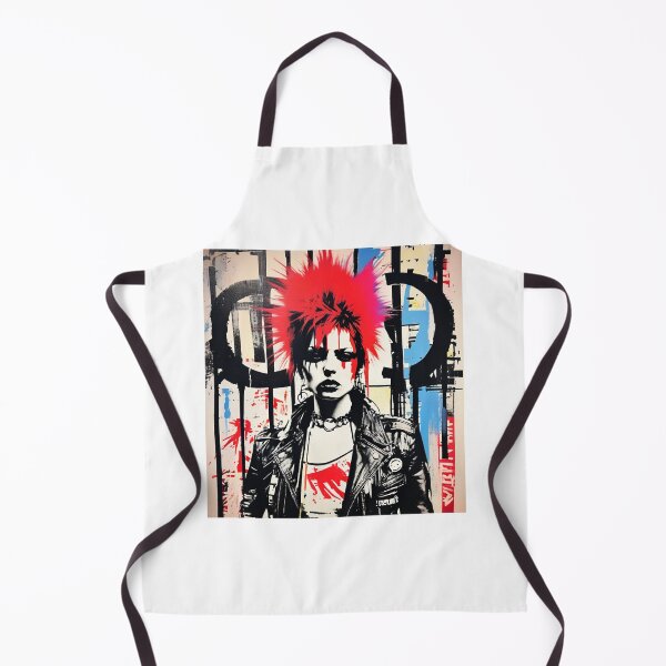 Item preview, vintage punk collage illustration 77s   designed and sold by AiPoliviosArt.