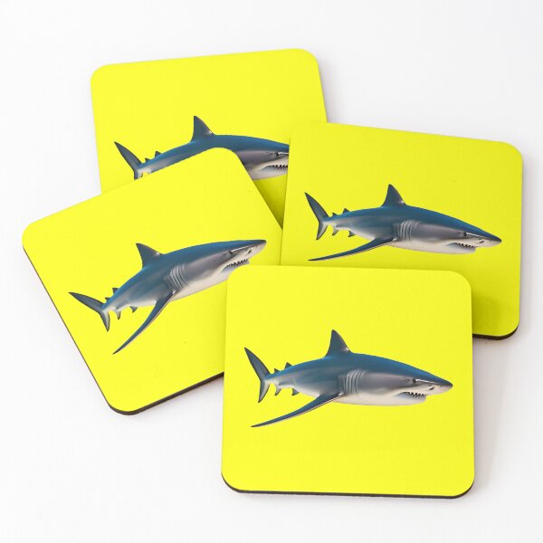 Item preview, SHARK - #FFFF00 designed and sold by Marlon Oseguera.