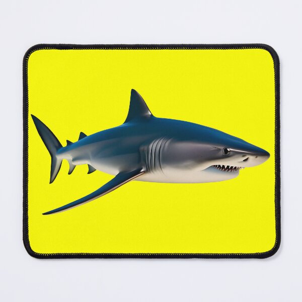 Item preview, SHARK - #FFFF00 designed and sold by Marlon Oseguera.