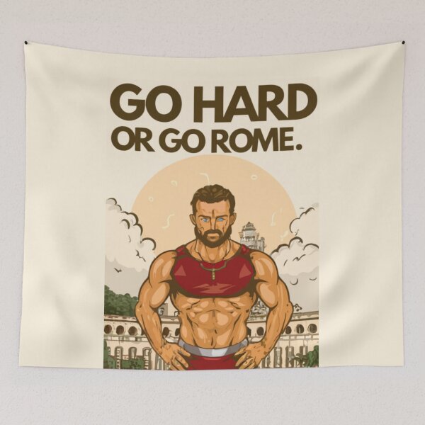 Item preview, Go Hard or Go Rome designed and sold by GodGoddess.