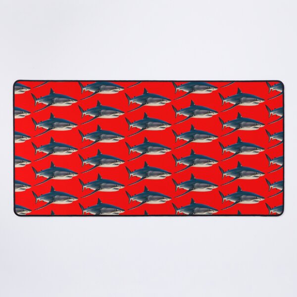 Item preview, SHARK - #FF0000 designed and sold by Marlon Oseguera.