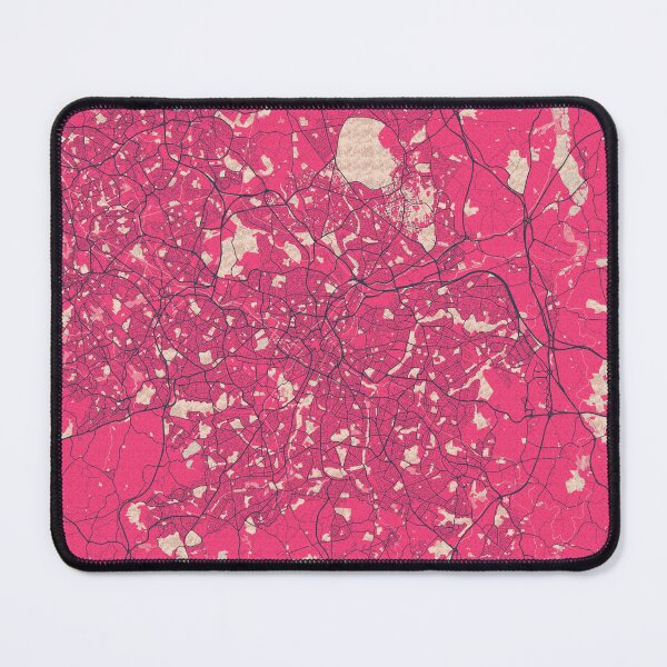 Item preview, Birmingham City Map of West Midlands, England - Blossom designed and sold by deMAP.