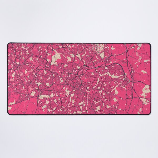 Item preview, Birmingham City Map of West Midlands, England - Blossom designed and sold by deMAP.