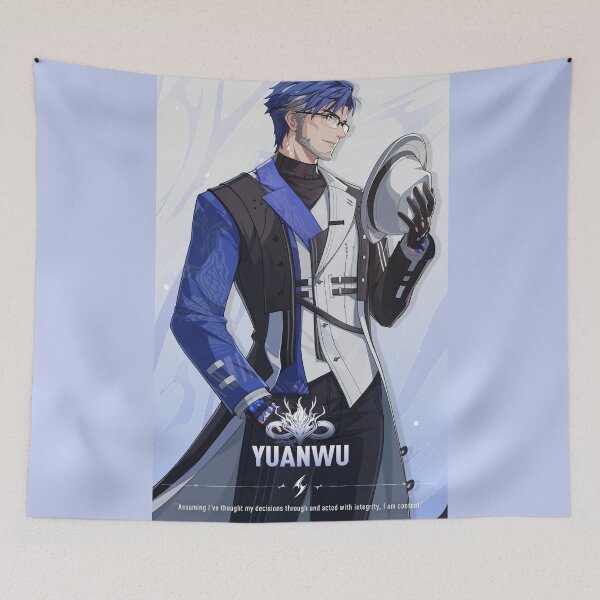 Item preview, Wuthering Waves - Yuanwu - Character Official Poster 2024 designed and sold by Krimsy.