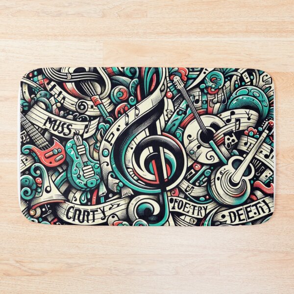 Item preview, Melodic Manuscript Rhythmic Fusion designed and sold by GracePaigePlaza.