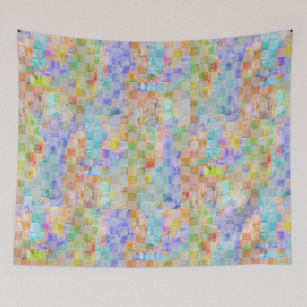 Item preview, Color Squared 2 Colorful Abstract Modern Art designed and sold by Sharon Cummings Art.