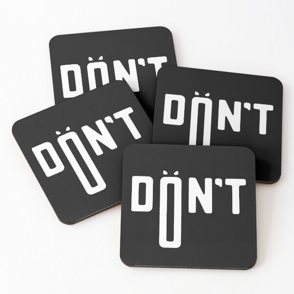 Item preview, Don't Word Simple Text Trending Do Not Dont designed and sold by alenaz.