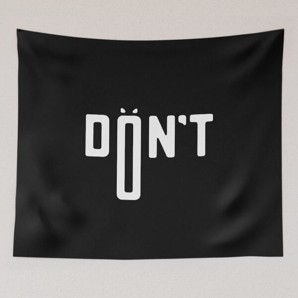 Item preview, Don't Word Simple Text Trending Do Not Dont designed and sold by alenaz.