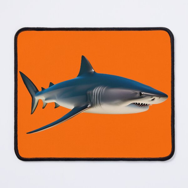 Item preview, SHARK - #FF6600 designed and sold by Marlon Oseguera.