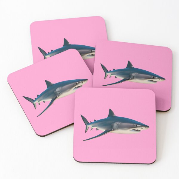 Item preview, SHARK - #FF99CC designed and sold by Marlon Oseguera.