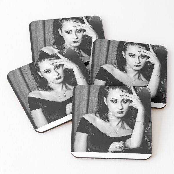 Item preview, "Serious Elegance: Valentina Dream in Black and White" designed and sold by ValentinaDream9.
