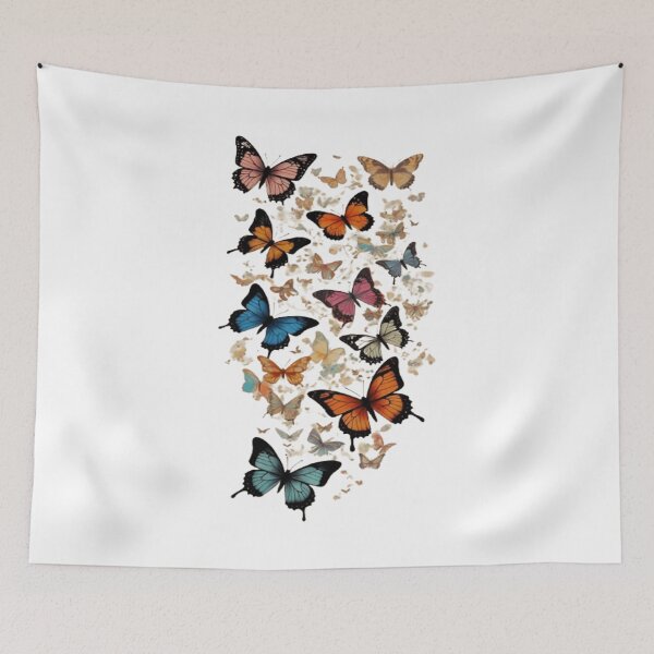 Item preview, Whimsical Butterfly Ballet T-Shirt - Ethereal Nature Tee designed and sold by SSulatul101.