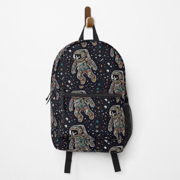 Item preview, "Space Explorer Skull - Tenango Art" designed and sold by zzz888.
