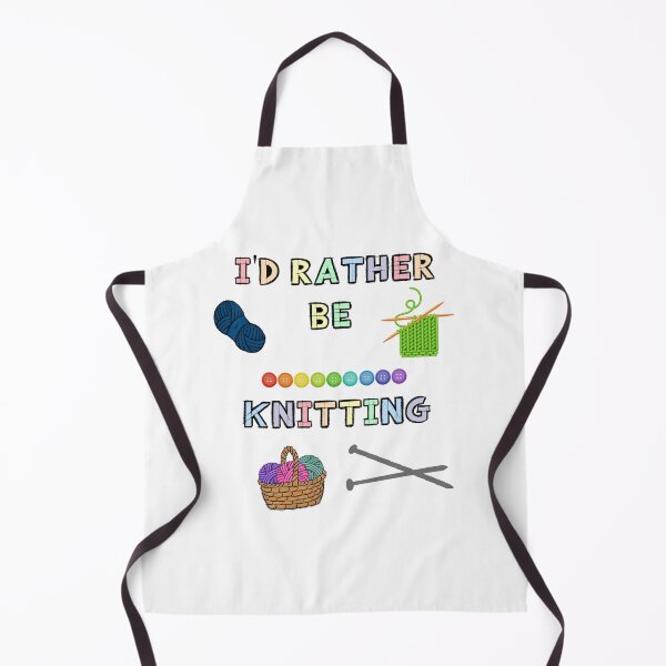 Item preview, I'd Rather be Knitting designed and sold by BarrowmanAngel.