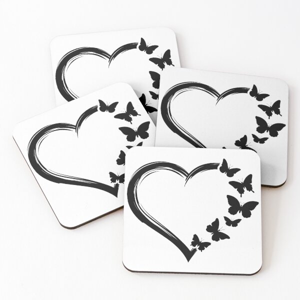 Item preview, Heart With Butterfly designed and sold by OzrDesign.