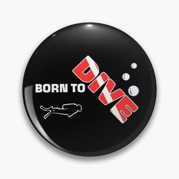 Item preview, Born to DIVE. Diver swimming design. designed and sold by NoticePrint.