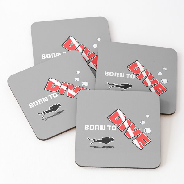 Item preview, Born to DIVE. Diver swimming design. designed and sold by NoticePrint.