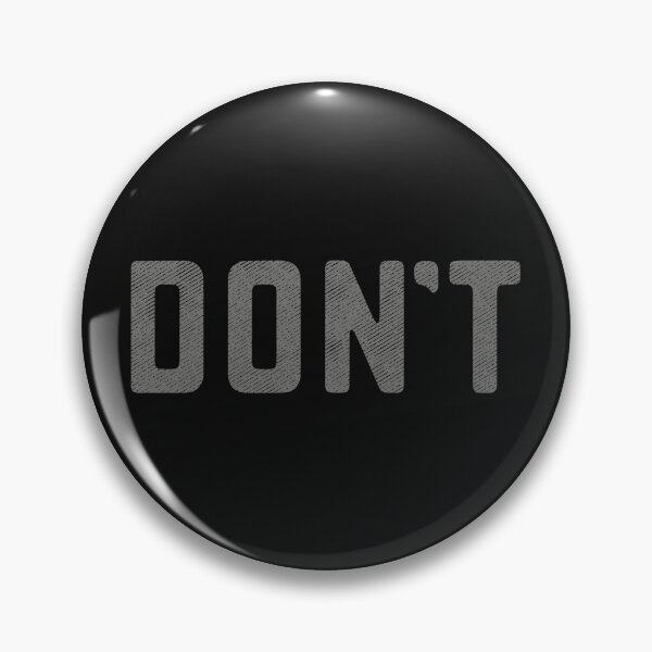 Item preview, Cool Don't Simple Word Trend Do Not Dont designed and sold by alenaz.