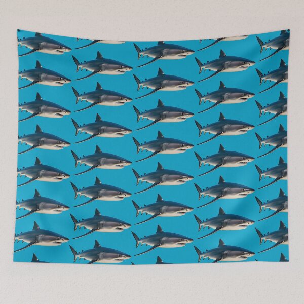 Item preview, SHARK -#04A4CC designed and sold by Marlon Oseguera.