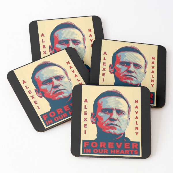 Item preview, Alexei Navalny - Forever In Our Hearts designed and sold by ProgressiveMob.