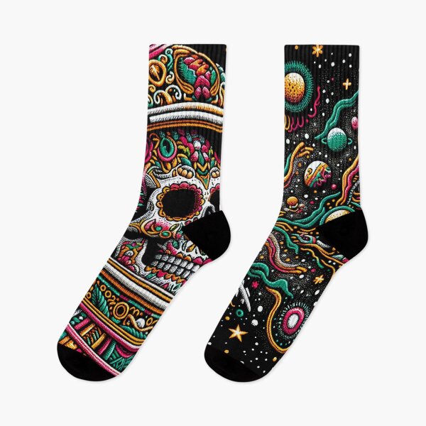 Item preview, "Roaming Skull Astronaut in Space - Tenango Art" designed and sold by zzz888.