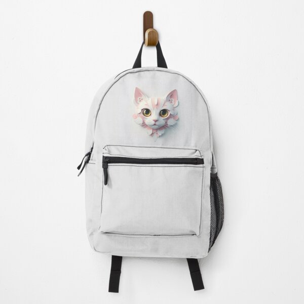 Item preview, Big Eyes Cat , Pink ,Gray eyes designed and sold by tech-rex.