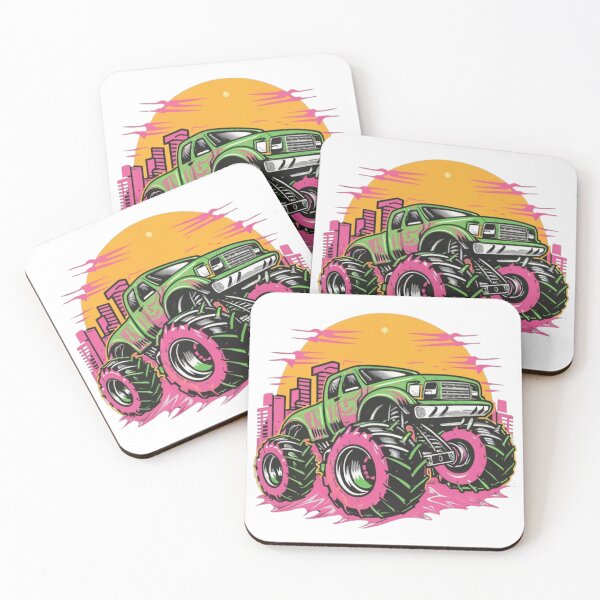 Item preview, Unleashing the Monster Truck Madness designed and sold by badjershop.