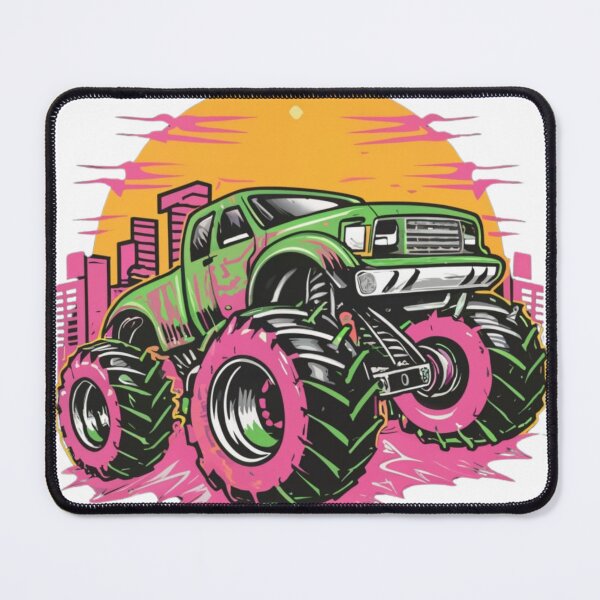 Item preview, Unleashing the Monster Truck Madness designed and sold by badjershop.