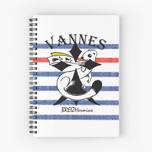 Item preview, Ermine on Ermine on a striped background VANNES designed and sold by Artabbydesign.