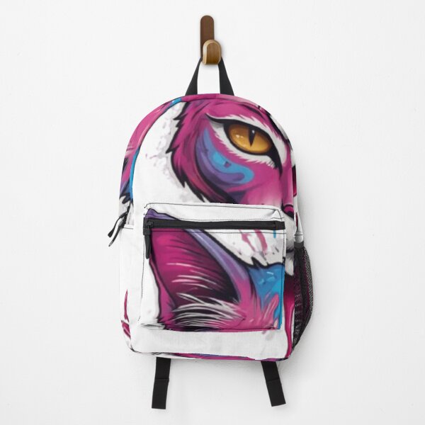 Item preview, Sticky Kitty Graffiti Logo: Pink, Blue, Lilac Cursive Art designed and sold by SSulatul101.